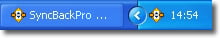 SyncBackPro icon when a profile is not running
