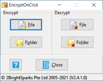 EncryptOnClick